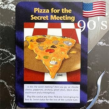 おぴざページ Amazon.co.jp: △美??90s USA ピザゲートイルミナティカード
